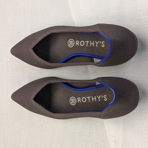 Rothy's footwear size 8 mink pointed toe